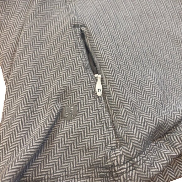 Lululemon Kanto Catch Me Womens 8 Long Sleeve Heathered Gray Athletic Shirt - Picture 5 of 9